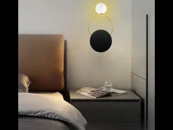Discount Lámpara De Pared Toolight App923-1W Black Negro