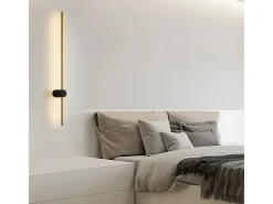 Aplique Para Pared-Lámpara De Pared Toolight LHJ062-W Black Negro