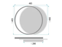 Lámpara De Pared Toolight LHJO076-C White Blanco Sale