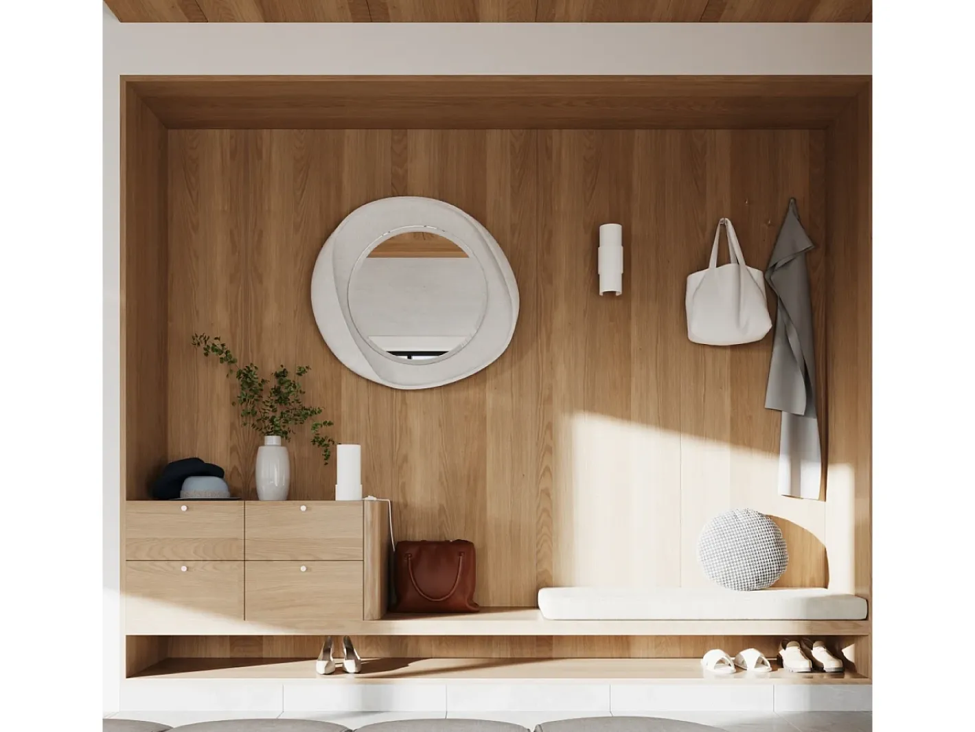 Sollux Lighting Lámpara de pared Torow minimalista de acero - 2 fuentes luminosas 4000K - L.10 x A.37 cm - Blanco
