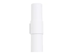 Sollux Lighting Lámpara de pared Torow minimalista de acero - 2 fuentes luminosas 4000K - L.10 x A.37 cm - Blanco
