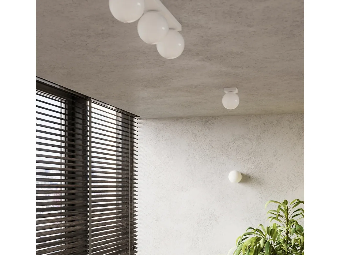 New Sollux Lighting Lámpara De Pared Yoli Moderno De Acero/Vidrio - 1 Fuentes Luminosas - L.12 X A.12 Cm - Blanco
