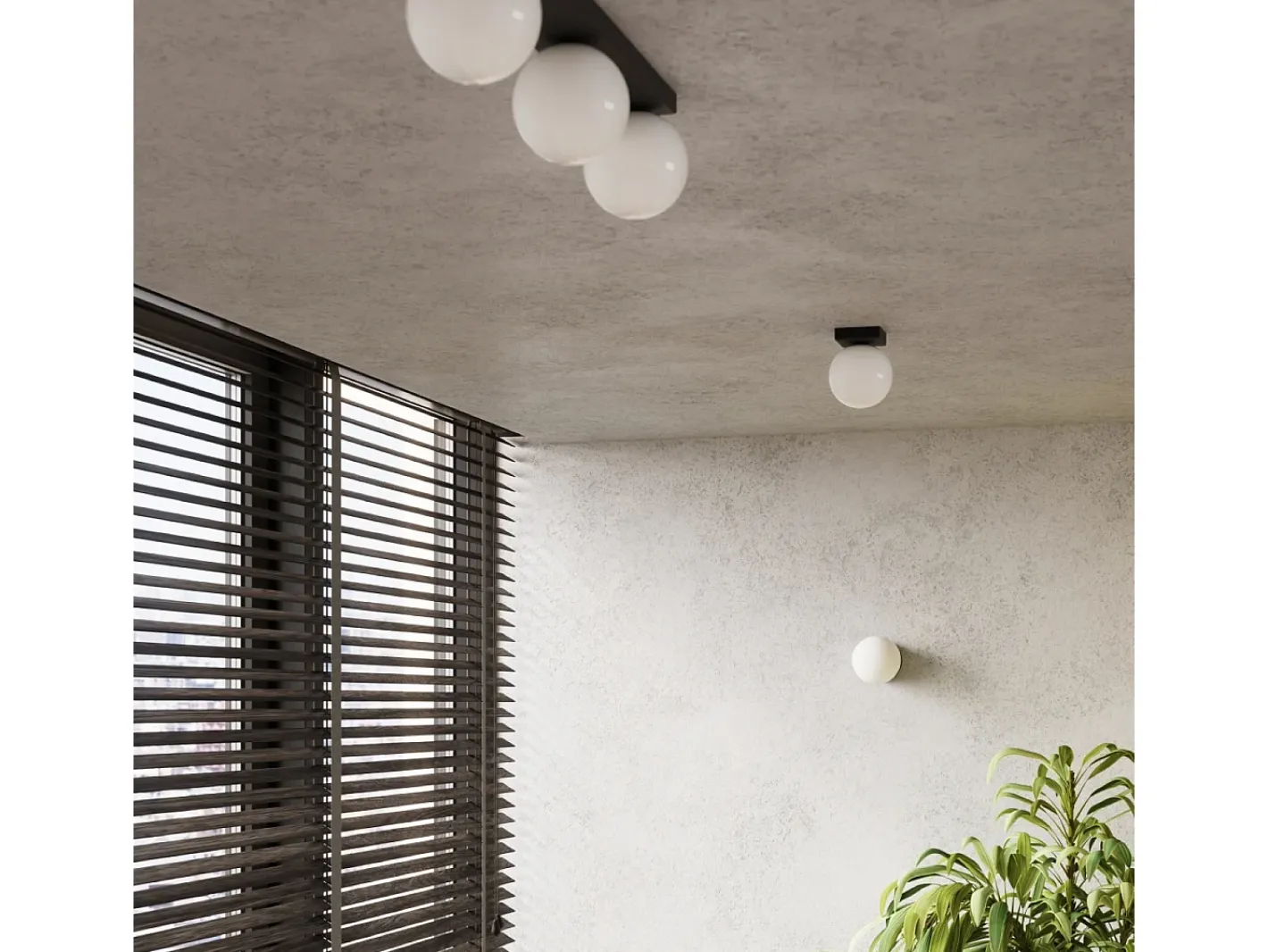 Sollux Lighting Lámpara de pared Zynfi moderno de acero/vidrio - 1 fuentes luminosas 4000K - L.12 x A.12 cm - Negro Sale