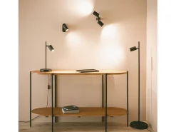 Online Ledkia Lámpara de Pie Aluminio Aritz Negro