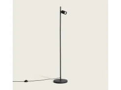 Online Ledkia Lámpara de Pie Aluminio Aritz Negro