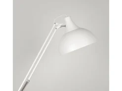 Lámpara de pie Antigona Lumit articulada con altura ajustable Ø30 cm Blanco Discount