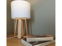 Atmosphera Lámpara De Mesa-Lámpara de pie de estilo escandinavo Blanco