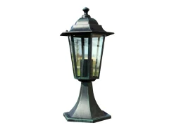 Helloshop26 Iluminación Exterior-Lámpara de pie de exterior 41 cm luz decorativa 2402024 Negro