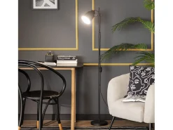 Ledkia Lámpara de Pie de Metal Ulux Negro Multicolor Sale