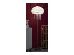 Lámpara de pie Diamon Cm Ø40X165 Blanco