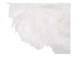 Discount Lámpara de pie Feathers Slim blanca Ø43x170 cm Blanco