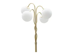 Lámpara De Pie-Lámpara de pie Glamy de 4 luces, Ø54 x 176 cm Blanco
