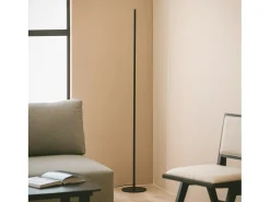Ledkia Lámpara De Pie-Lámpara de Pie LED 27W Metal Meghri Negro