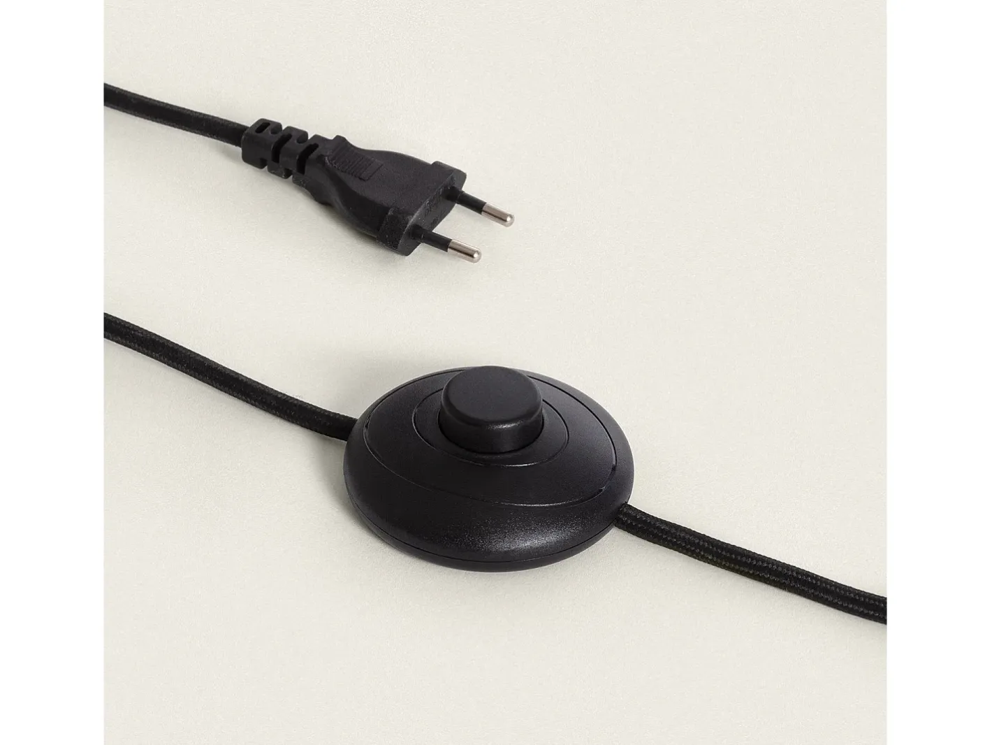 Ledkia Lámpara De Pie-Lámpara de Pie Madera y Metal Lizza Blanco