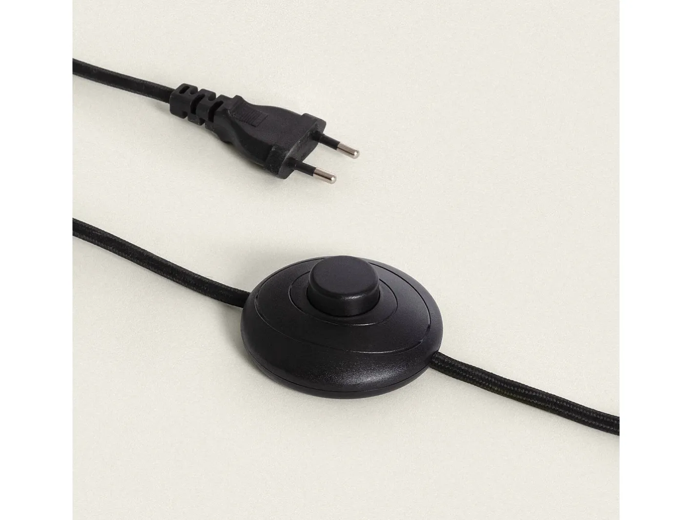Ledkia Lámpara De Pie-Lámpara de Pie Madera y Metal Lizza Blanco