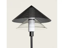 Ledkia Lámpara de Pie Metal Hesper Negro Outlet