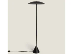 Ledkia Lámpara de Pie Metal Irmah Negro