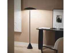 Ledkia Lámpara de Pie Metal Irmah Negro