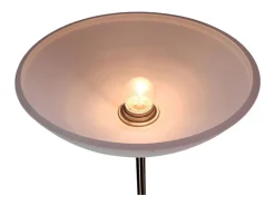 Clearance Lámpara de pie Milano Bel Air 40W con brazo orientable cobre 178 cm Marru00f3n