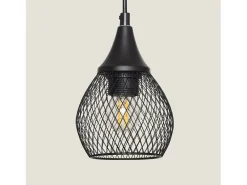 Ledkia Lámpara de Pie Monah Negro Multicolor