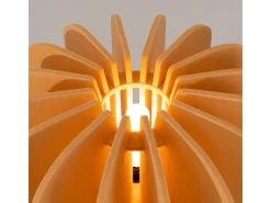 Hot Sollux Lighting Lámpara de pie Mula moderno de fieltro/acero - 1 fuentes luminosas - L.45 x A.134 cm - /negro Amarillo