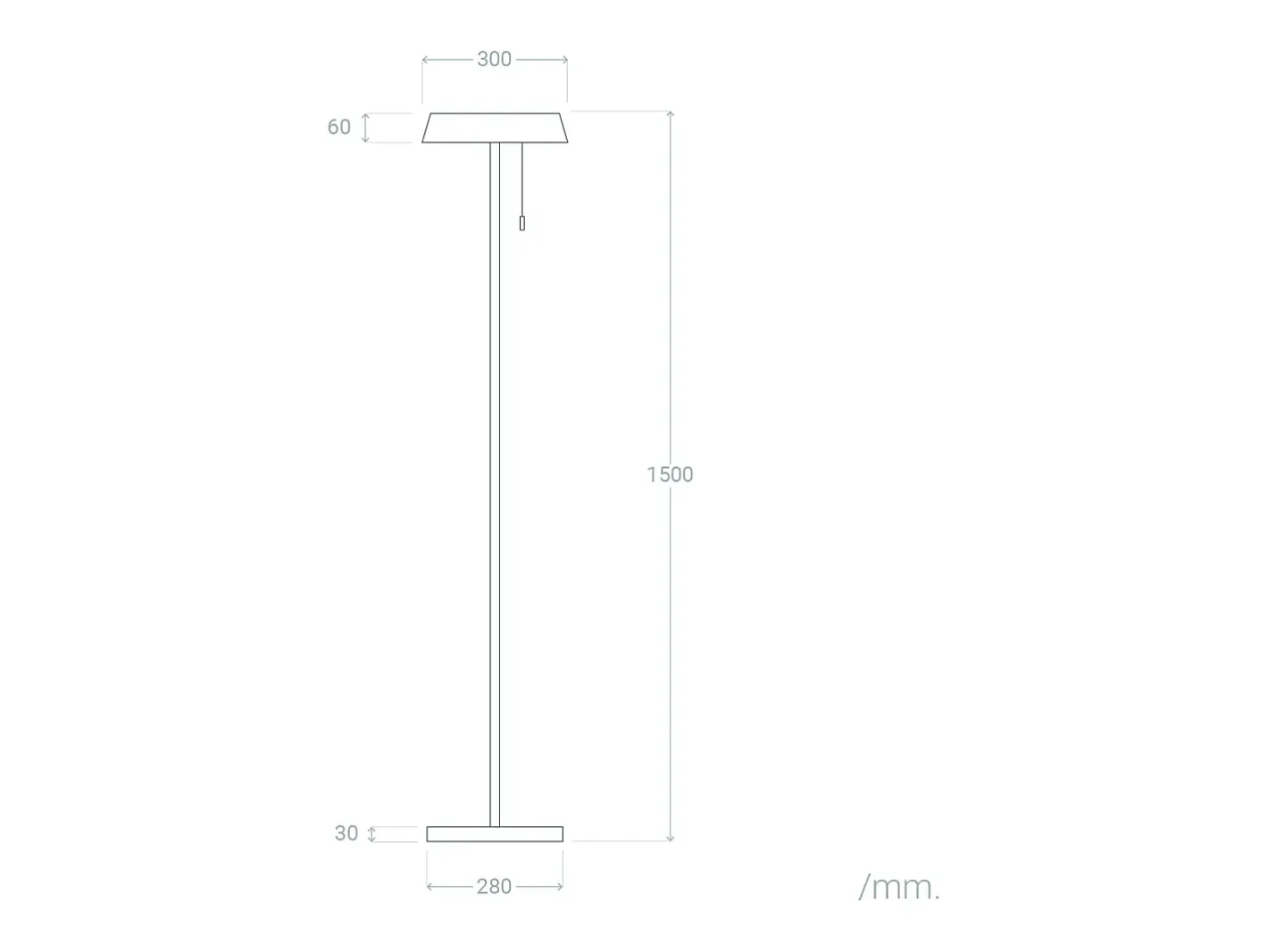 Ledkia Lámpara de Pie Solar Exterior LED 2.6W Aldana Celadón Verde New