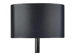 TOSEL Lámpara de Pie ,madera,natural,A 155xD35x P 35cm Negro Hot
