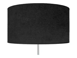 New TOSEL Lámpara de Pie ,madera,natural,A155x D40xP40cm Negro