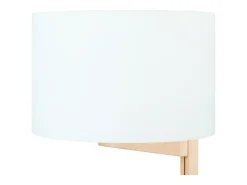 TOSEL Lámpara De Pie-Lámpara de Pie ,madera,natural,A 168x D45xP45cm Blanco