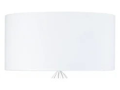 New TOSEL Lámpara de Pie ,metal,,A155xD 40x P 40cm Blanco