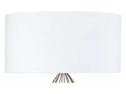 Best TOSEL Lámpara de Pie ,metal,Marrón,A 155xD 40x P 40cm Marru00f3n