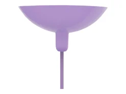 TOSEL Lámpara de Pie ,metal, ,A165xD30xP30cm Violeta Hot