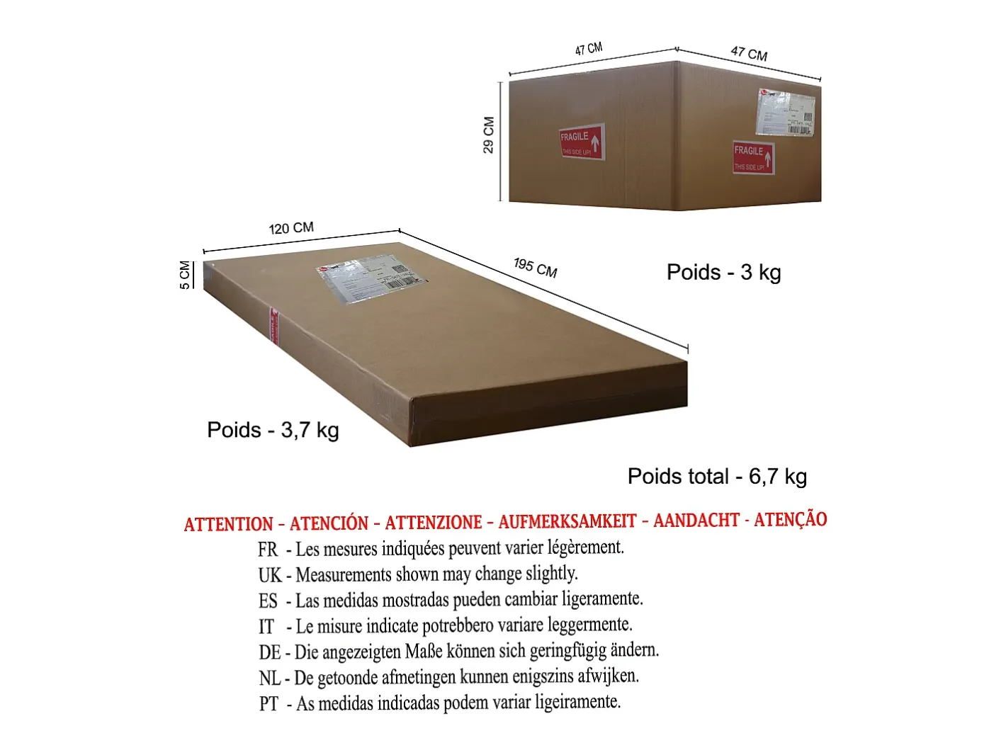 TOSEL Lámpara de Pie ,metal,madera,haya,,A30xD35xP40cm Rojo Sale