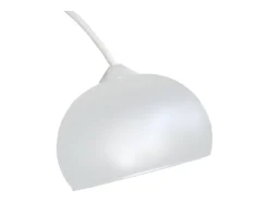 TOSEL Lámpara de Pie ,metal,Aluminio , A 165xD28xP28cm Blanco Hot