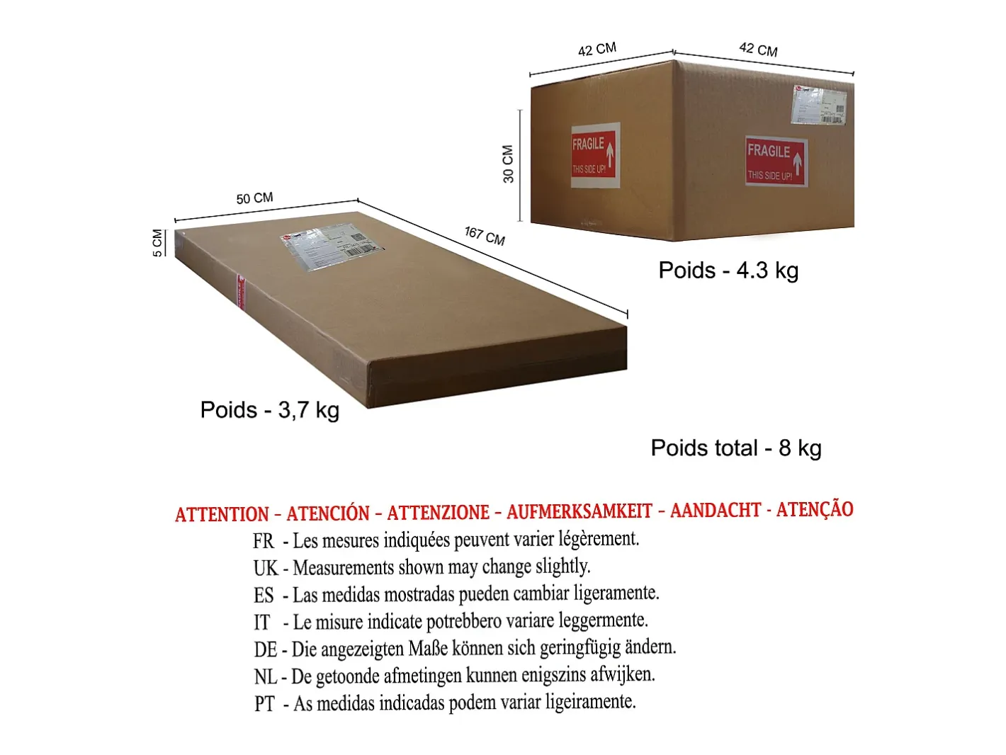 TOSEL Lámpara de Pie ,metal,Aluminio , A 165xD28xP28cm Blanco Hot