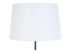 TOSEL Lámpara De Pie-Lámpara de Pie ,metal,Negro ,A 162x D50xP50cm Blanco