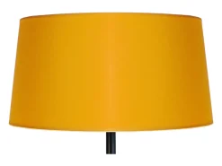 TOSEL Lámpara de Pie ,metal,Negro ,A160xD40xP40 cm Naranja Best