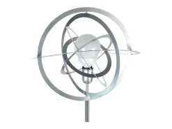 TOSEL Lámpara de Pie ,metal,Aluminio ,A 175x D40xP40cm Plateado Hot