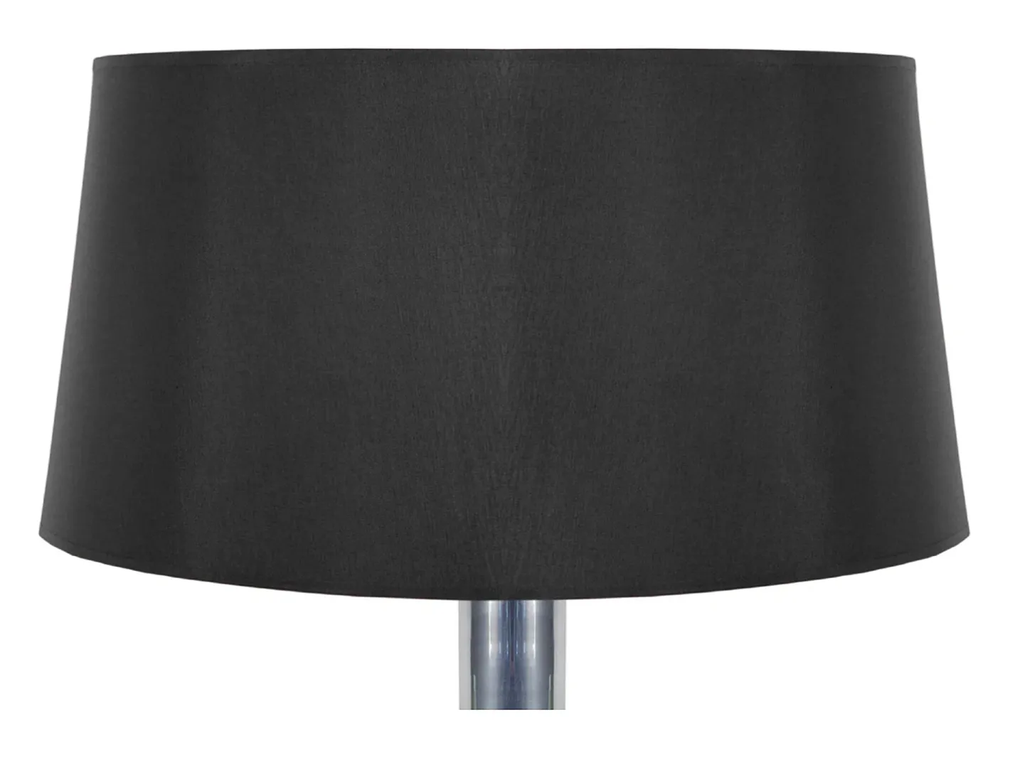 TOSEL Lámpara De Mesa-Lámpara de Salón ,vidrio,Cromo,A66xD45xP45cm Plateado