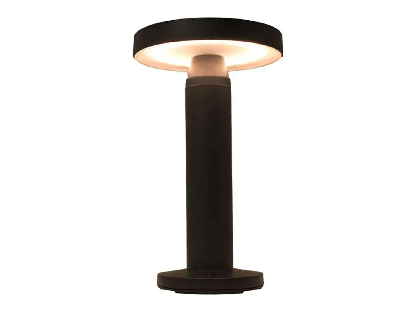 Lámpara de sobremesa Alcaide Lumit 2W LED 180 lm Ø13x21,7 cm Negro