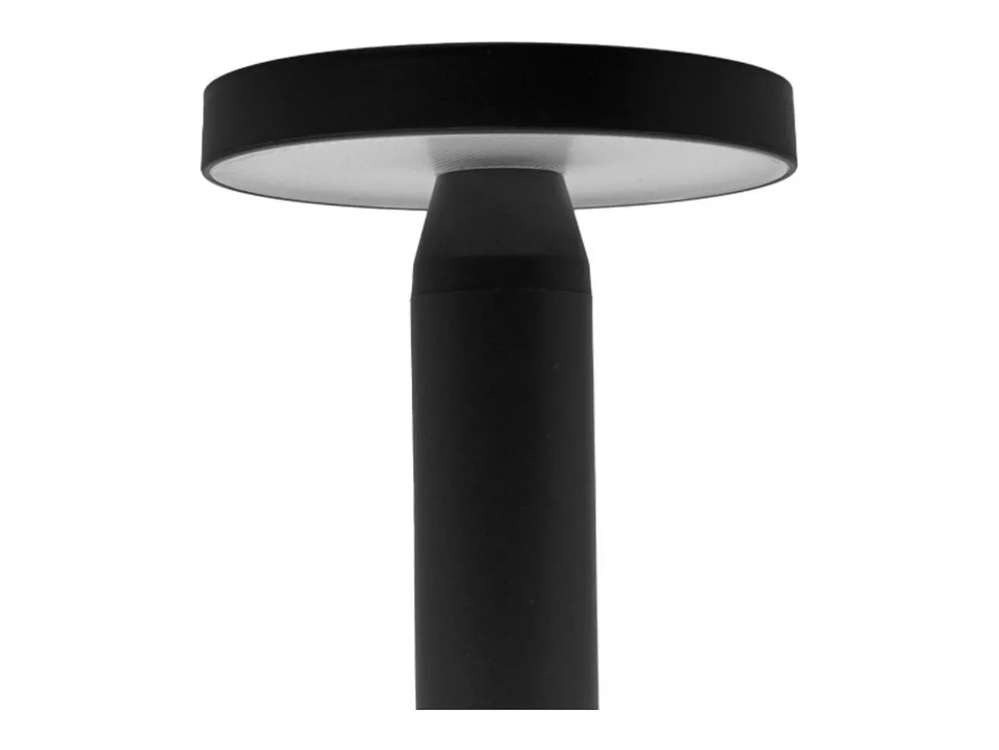 Lámpara de sobremesa Alcaide Lumit 2W LED 180 lm Ø13x21,7 cm Negro