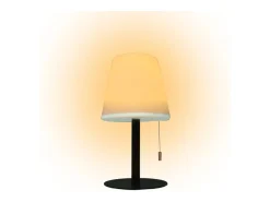 Lámpara de sobremesa Biana Lumit LED RGB con USB Ø16x30 cm Blanco Online