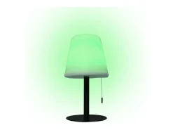 Lámpara de sobremesa Biana Lumit LED RGB con USB Ø16x30 cm Blanco Online