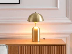 OZAIA Lámpara De Mesa-Lámpara de sobremesa en latón D.20 x Alt.35,5 cm - TANTA Dorado