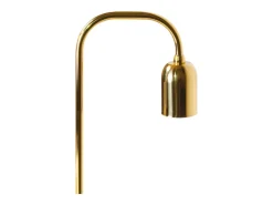 Lámpara De Mesa-Lámpara de sobremesa Space Lumit 60W latón latonado 36x12x20 cm Dorado