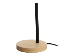Online Lámpara de sobremesa 25W con interruptor /natural Ø14x36 cm Negro