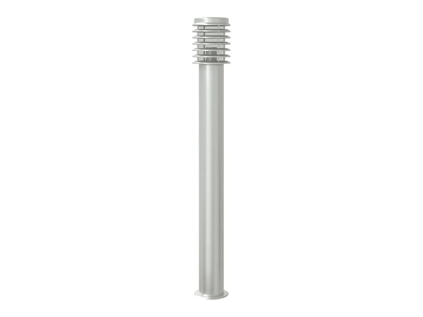 Lámpara de suelo de exterior acero inoxidable 110 cm ES238432 Plateado Online
