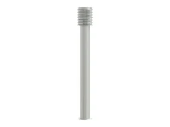 Lámpara de suelo de exterior acero inoxidable 110 cm ES238432 Plateado Online