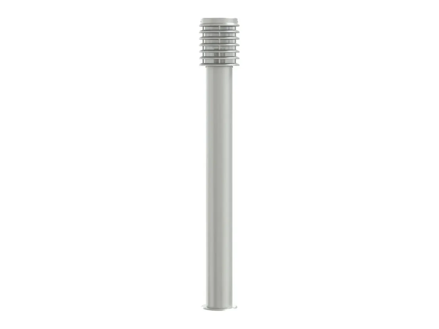 Lámpara de suelo de exterior acero inoxidable 110 cm ES238432 Plateado Online