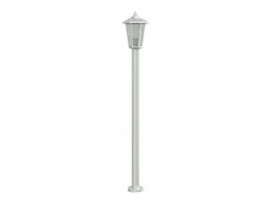 Clearance Lámpara de suelo de exterior acero inoxidable 120 cm ES393345 Plateado